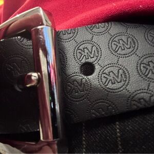 Michael Kors Black Embossed women’s belt